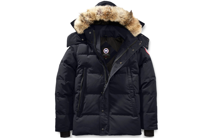 【代購】Canada Goose Wyndham Series Down Jacket Winter Men's Dark Blue