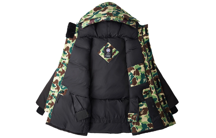 【代購】Canada Goose Canada GoosexBAPExCONCEPTS Down Jackets Unisex Black