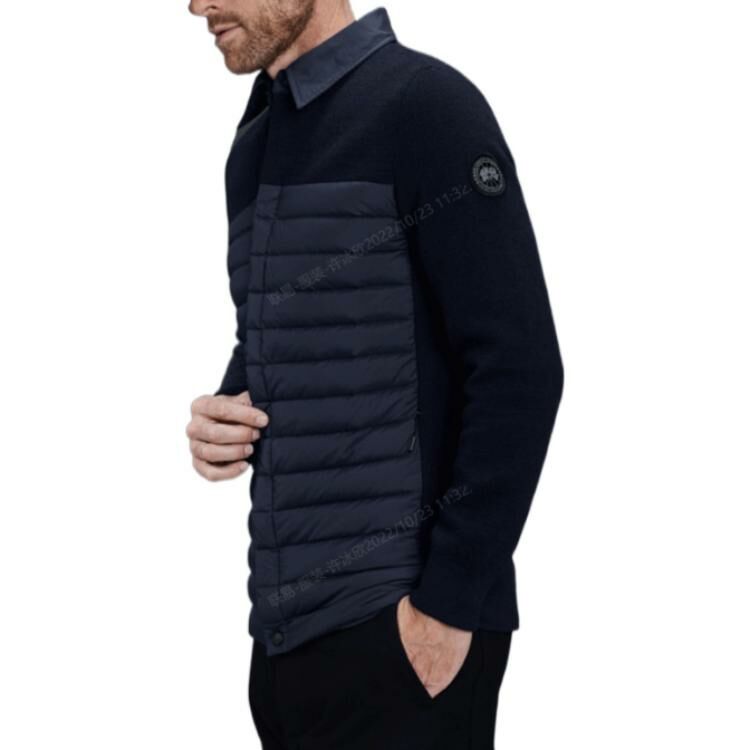 【代購】Canada Goose Black Mark Sweater Men's Dark Blue