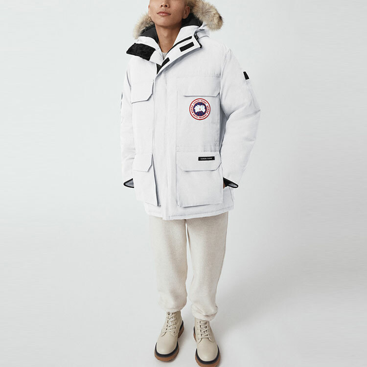 【代購】Canada Goose Down Jacket Asia Version Winter Men's White