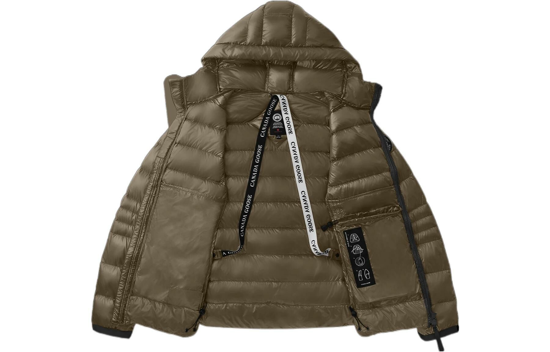 【代購】Canada Goose Canada Goose Crofton FW22 Down Jacket Men's Northern Wood Khaki