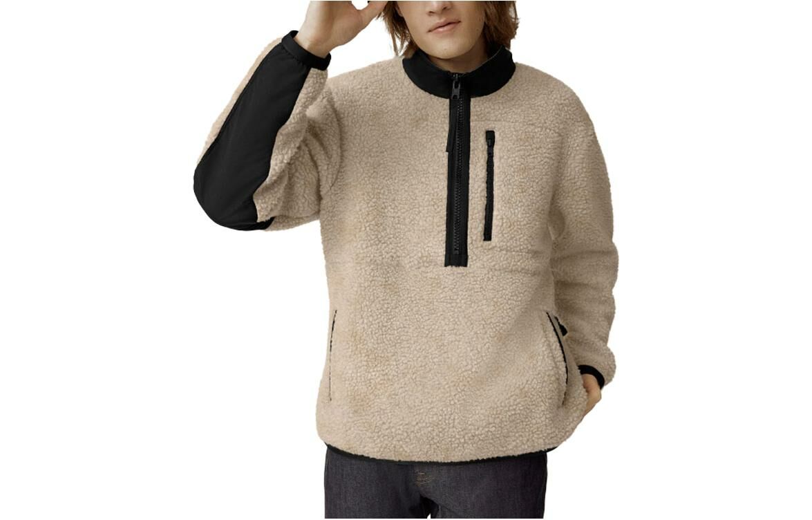 【代購】Canada Goose Cashmere Sweater Men's Light Yellow Umber