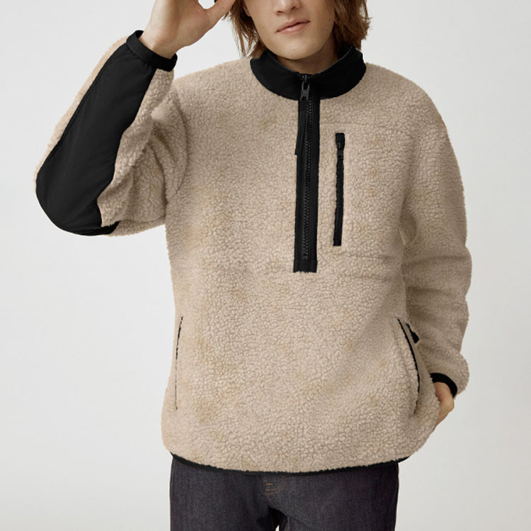 【代購】Canada Goose Cashmere Sweater Men's Light Yellow Umber