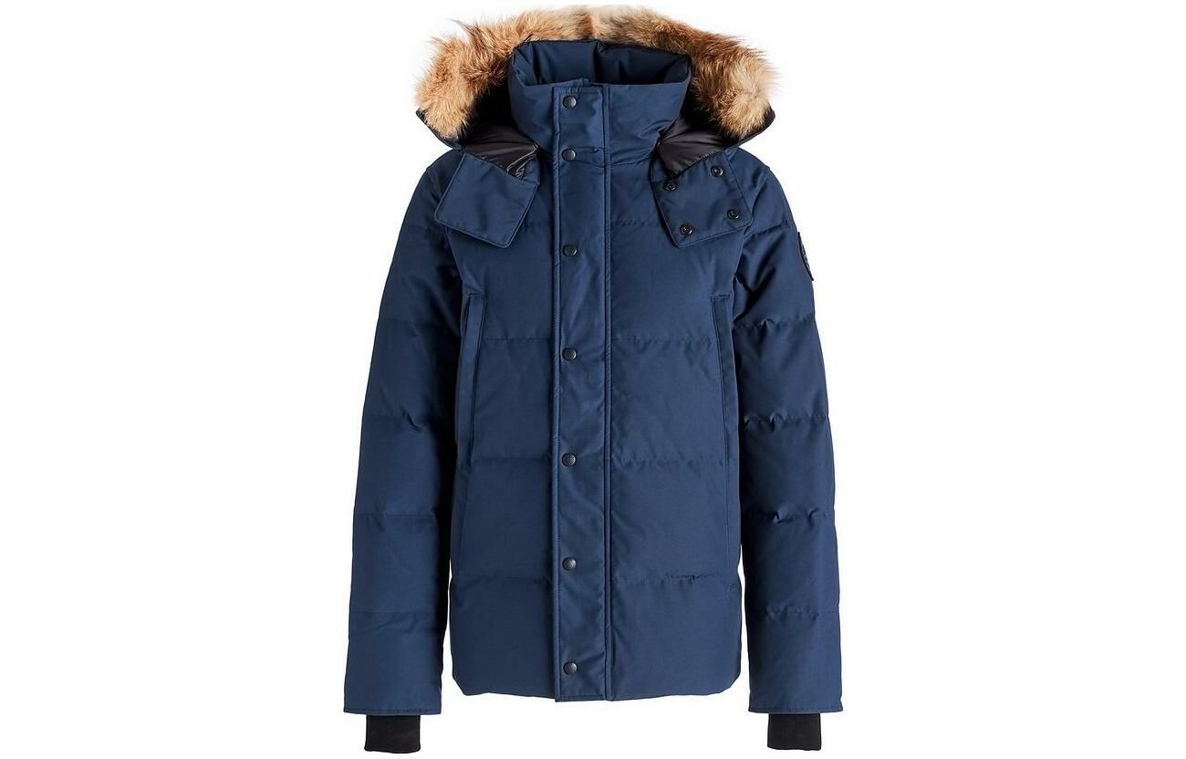 【代購】Canada Goose Wyndham Series Down Jacket Men's Blue