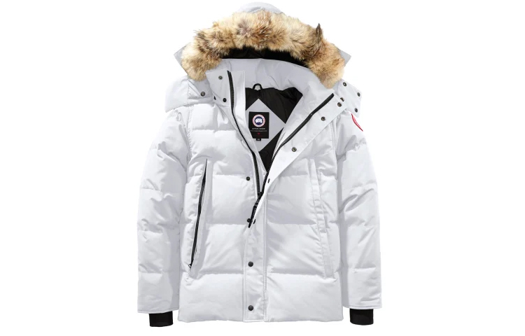 【代購】Canada Goose Wyndham Series Down Jacket Winter Men's Polaris White