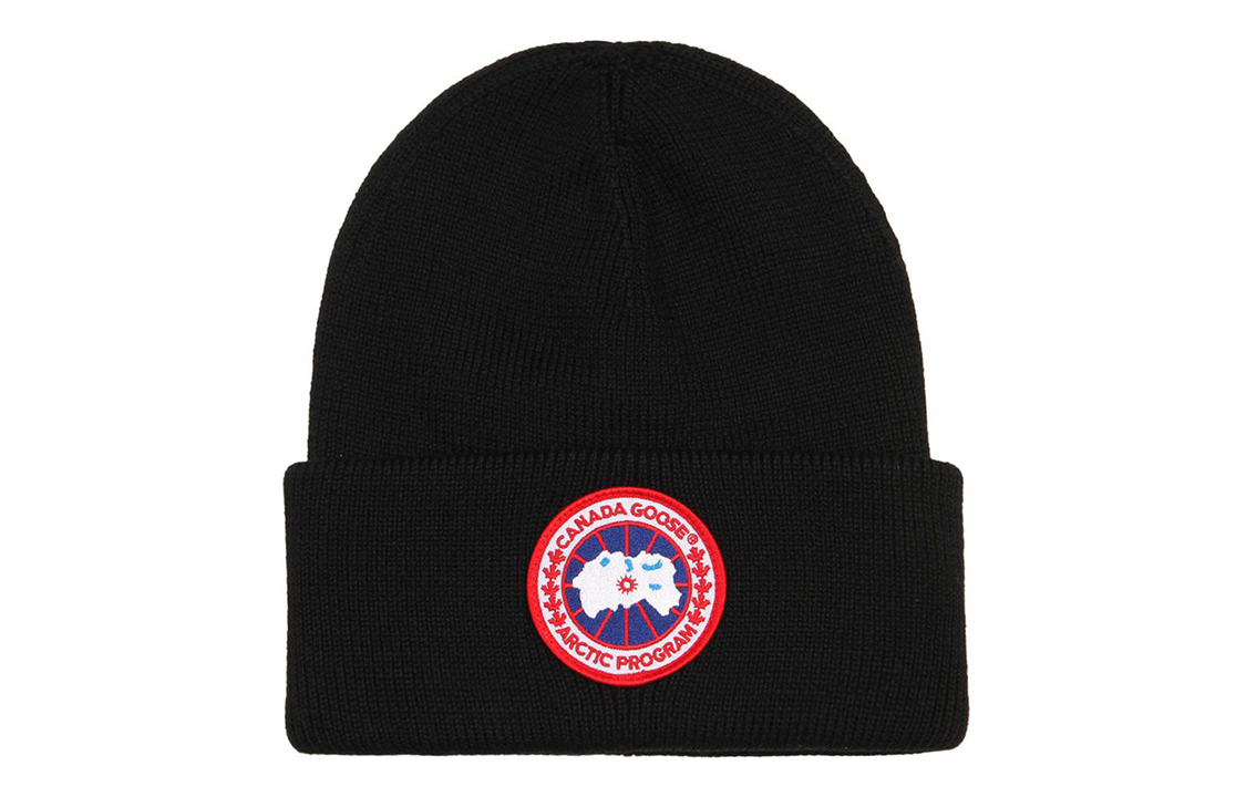 【代購】Canada Goose Logo Wool Beanie