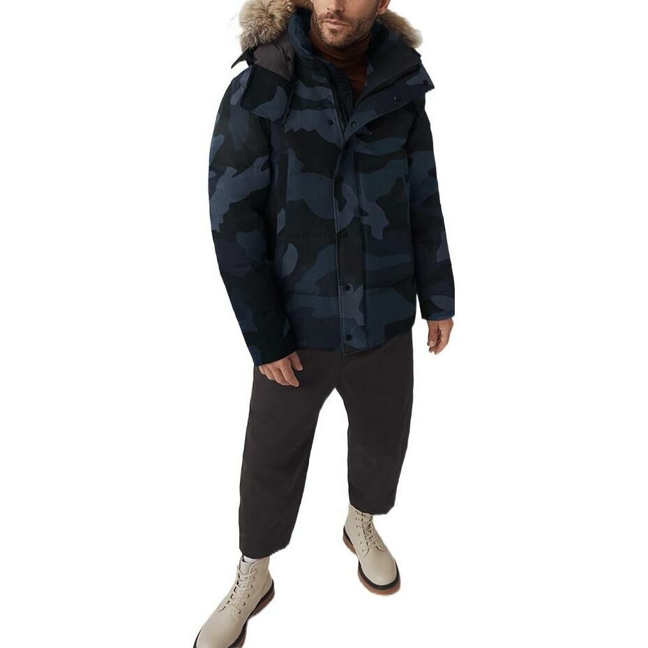 【代購】Canada Goose Down Jacket Men's Dark Blue