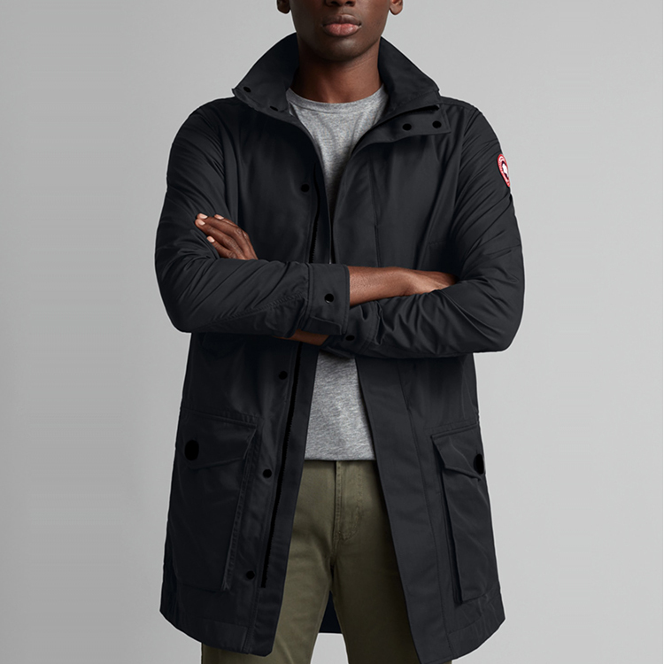 【代購】Canada Goose Trench Coats Men Black