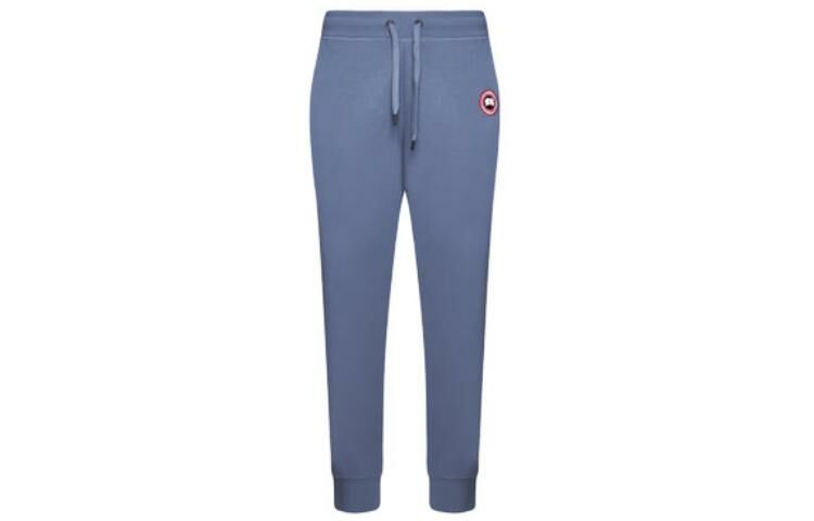 【代購】Canada Goose Knitted Fabric Sports Pants Men's Ozone Blue