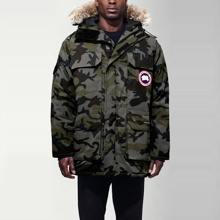 【代購】Canada Goose Expedition Series Parka Coats Men's Gray Camouflage