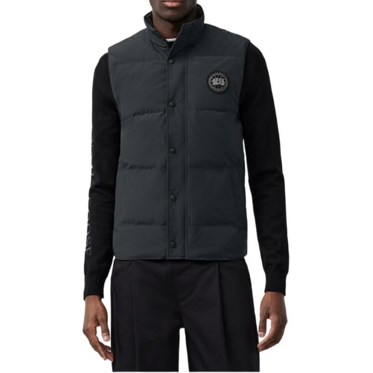 【代購】Canada Goose Canada Goose Garson Vest Men's Titanium Metallic
