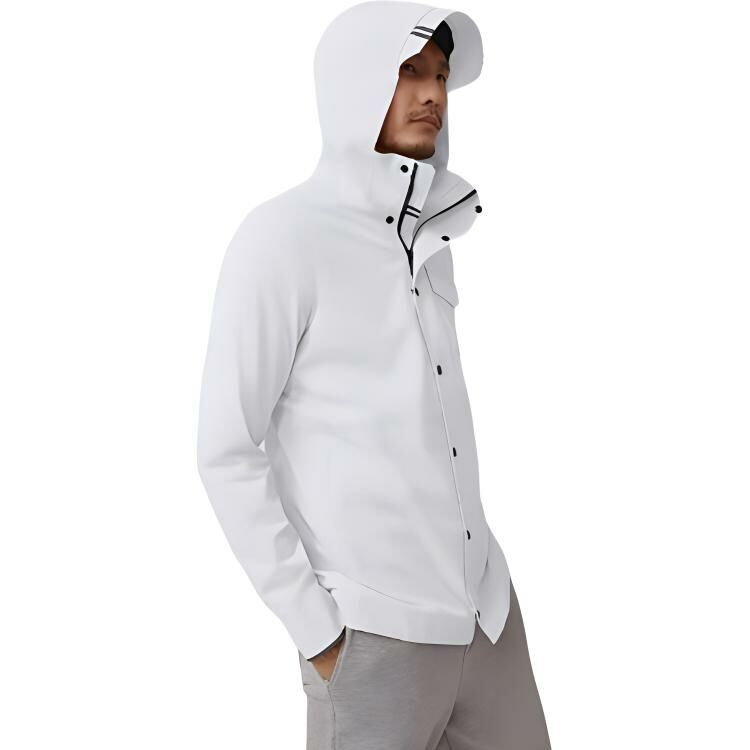 【代購】Canada Goose Waterproof And Windproof Windbreaker Jacket Men's Polaris White