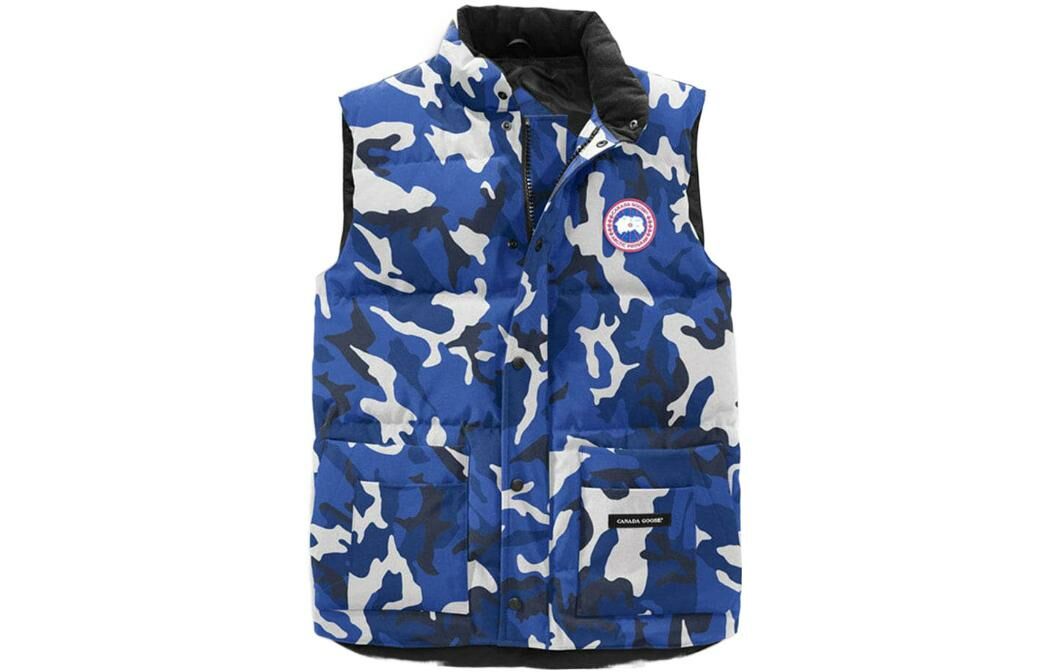 【代購】Canada Goose FW22 Vest Men's Blue Camouflage