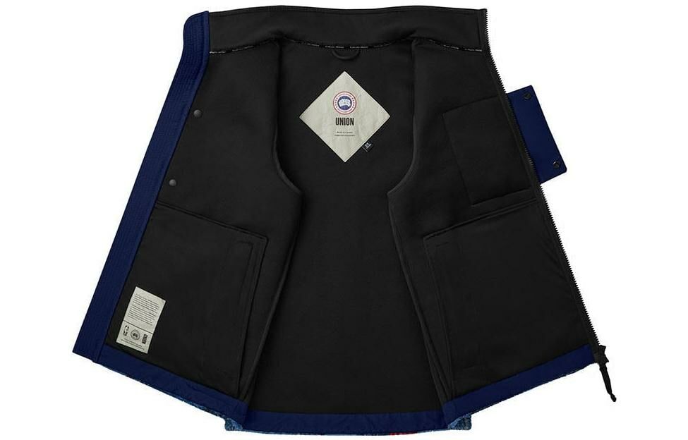 【代購】Union X Nba X Canada Goose Canada Goose X Union X NBA Vests Unisex Blue