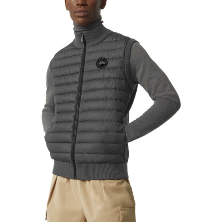 【代購】Canada Goose HyBridge Logo-Patch Quilted Gilet