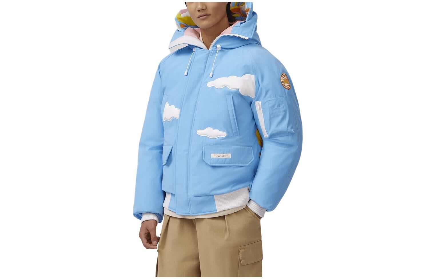 【代購】Canada Goose x MIRA MIKATI SS24 Chilliwack Collection Down Jacket Unisex Blue