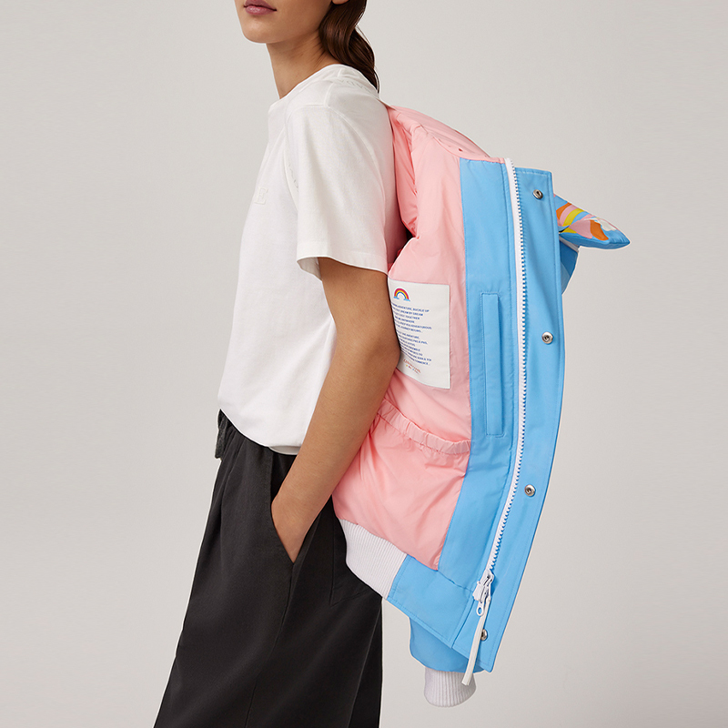 【代購】Canada Goose x MIRA MIKATI SS24 Chilliwack Collection Down Jacket Unisex Blue