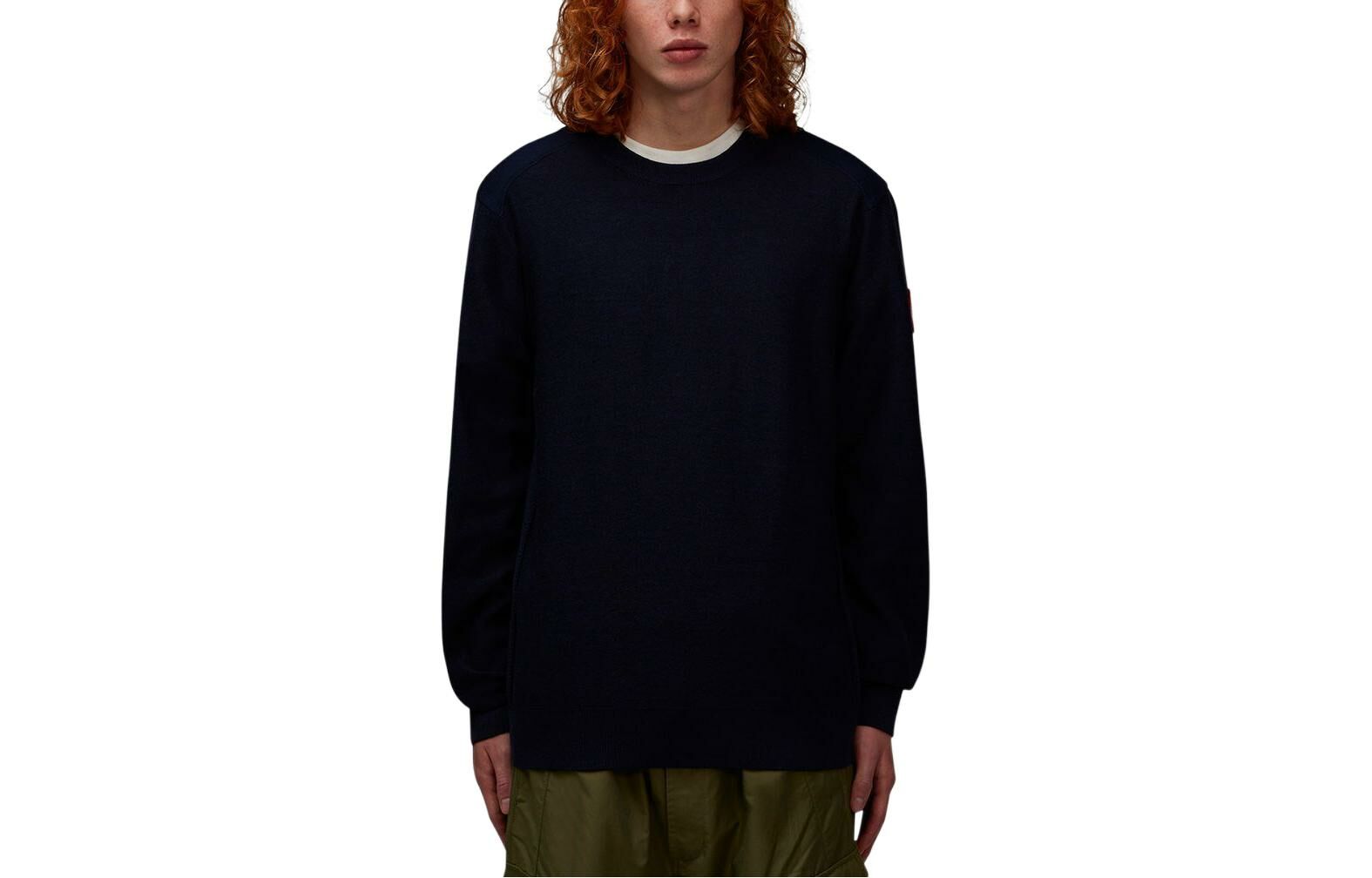 【代購】Canada Goose Sweaters Men Dark Blue