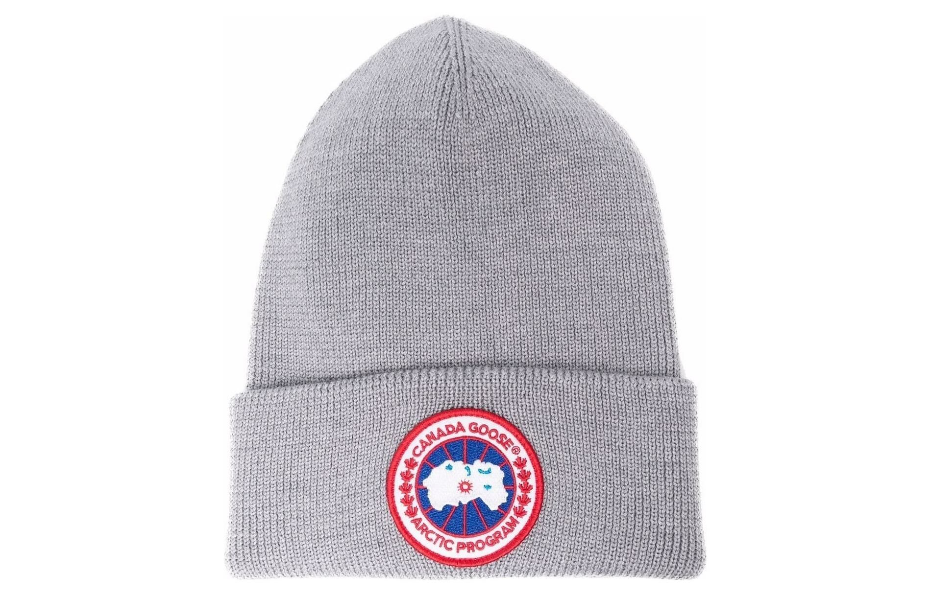 【代購】Canada Goose Arctic Disc Ribbed-knit Beanie