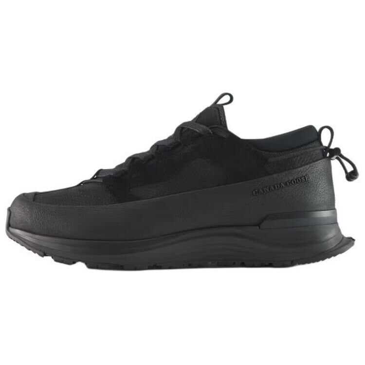 【代購】Canada Goose Glacier Trail Low-Top Casual Shoes Men's Black