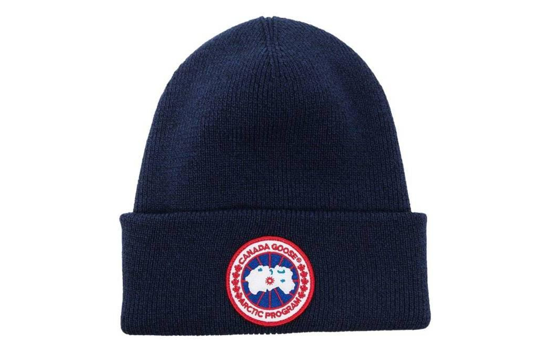 【代購】Canada Goose Arctic Disc Ribbed-knit Beanie