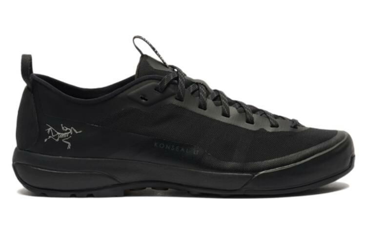【代購】Arcteryx Konseal Lt Low-Top Running Shoes Unisex Black