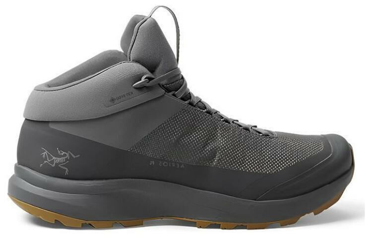 【代購】Arcteryx Aerios Fl 2 Mid GTX Cushioning Anti-Slip And Wear-Resistant Mid-Top Outdoor Shoes Unisex Gray