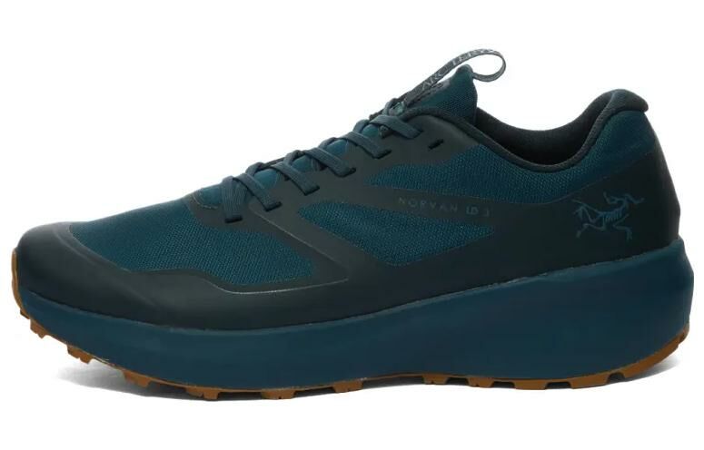 【代購】Arcteryx Norvan LD 3 Cushioned Slip-Resistant Water-Resistant Low-Top Trail Running Running Shoes Men's Dark Blue Green