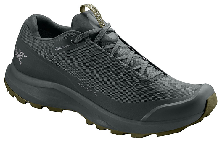 【代購】Arcteryx AERIOS FL GTX Cushioning Anti-Slip Wear-Resistant Breathability Low-Top Running Shoes Men's Gray