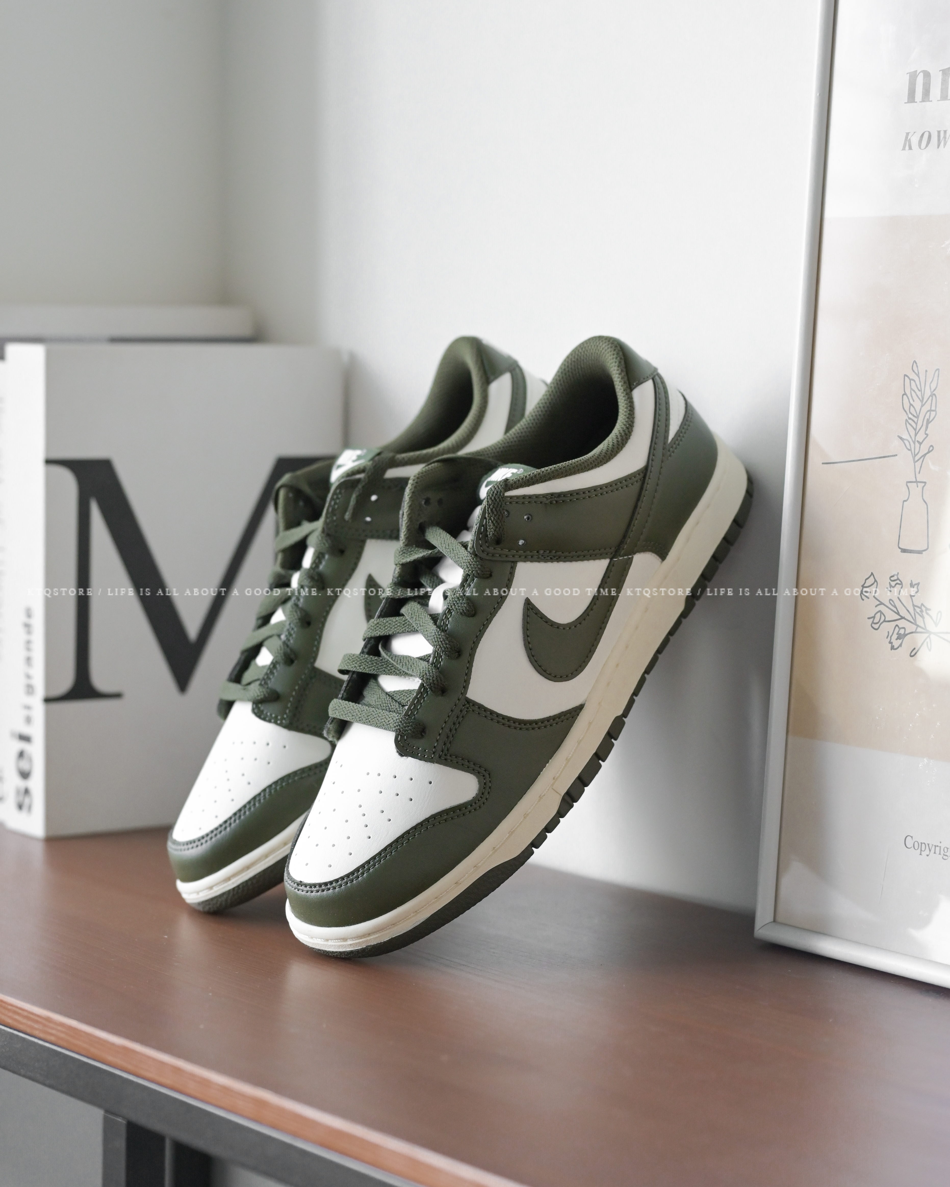 KTQ STORE  ‧NIKE Dunk Low "Cargo Khaki" 復古 橄欖綠 HF5441-102