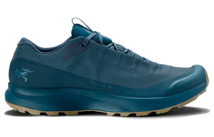 【代購】Arcteryx Aerios Fl GTX Cushioning Anti-Slip And Wear-Resistant Low-Top Outdoor Shoes Men's Blue