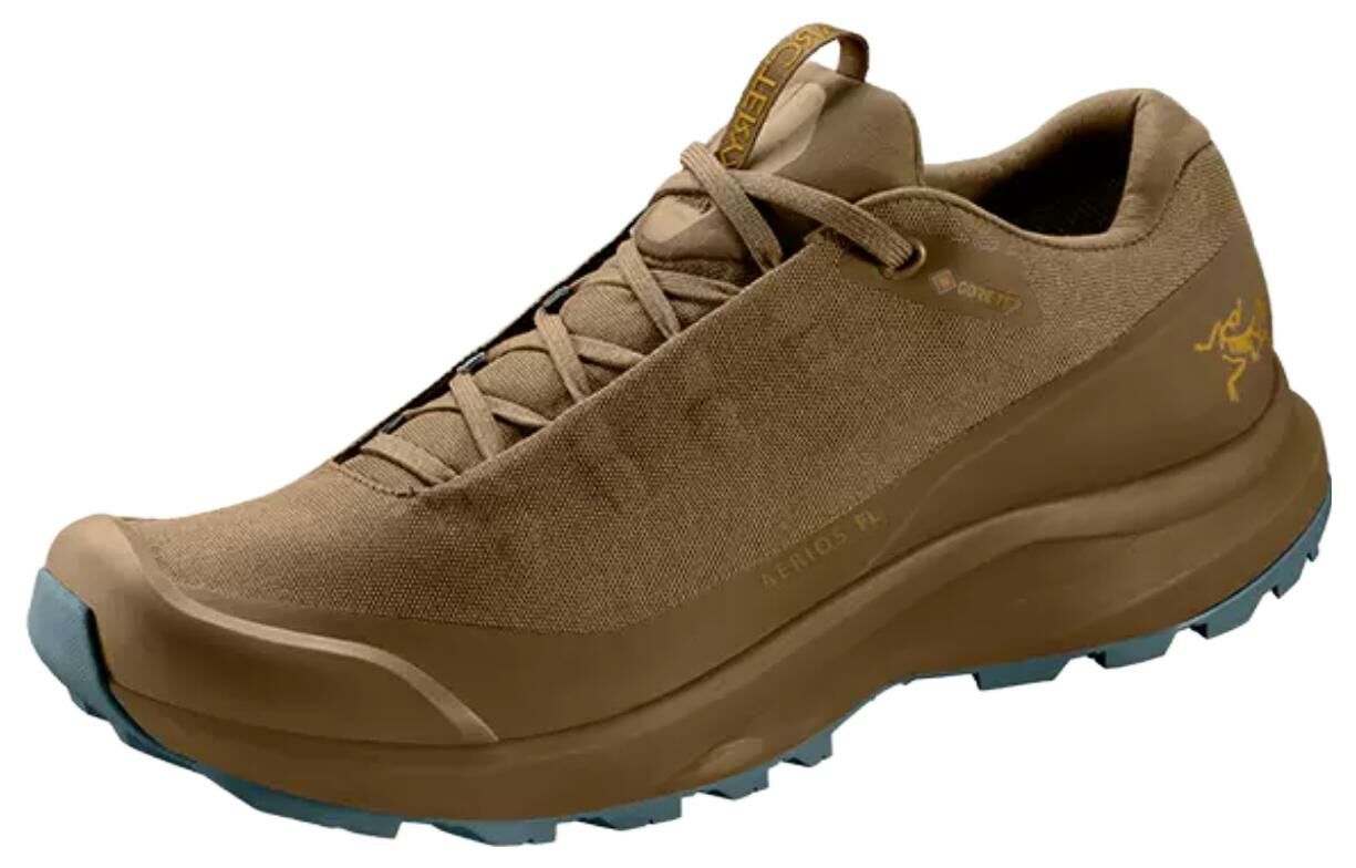 【代購】Arcteryx Aerios Fl Aerios Fl Gore-Te Cushioned Slip-Resistant Water-Resistant Low-Top Outdoor Shoes Men's Memory Gray