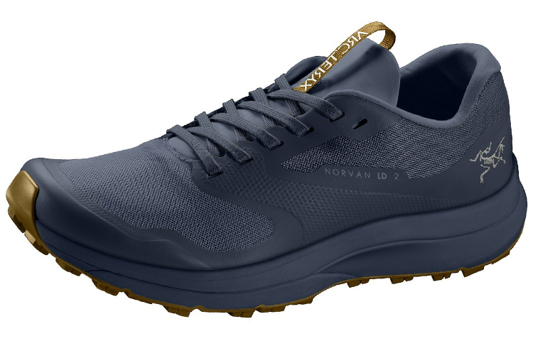 【代購】Arcteryx Norvan LD 2 Cushioned Anti-Slip Wear-Resistant And Water-Resistant Low-Top Running Shoes Men's Dark Blue