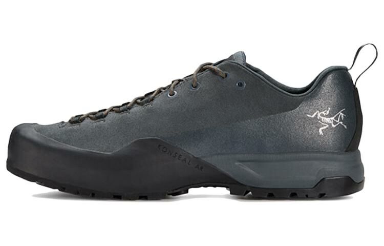 【代購】Arcteryx KONSEAL AR Cushioning Anti-Slip Wear-Resistant Breathability Low-Top Running Shoes Men's Coal Ash Gray