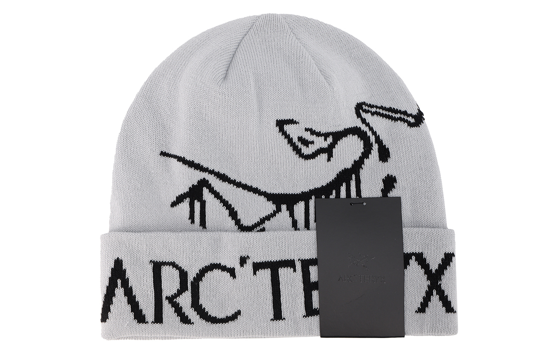 【代購】Arcteryx Polyester Beanies Unisex Gray