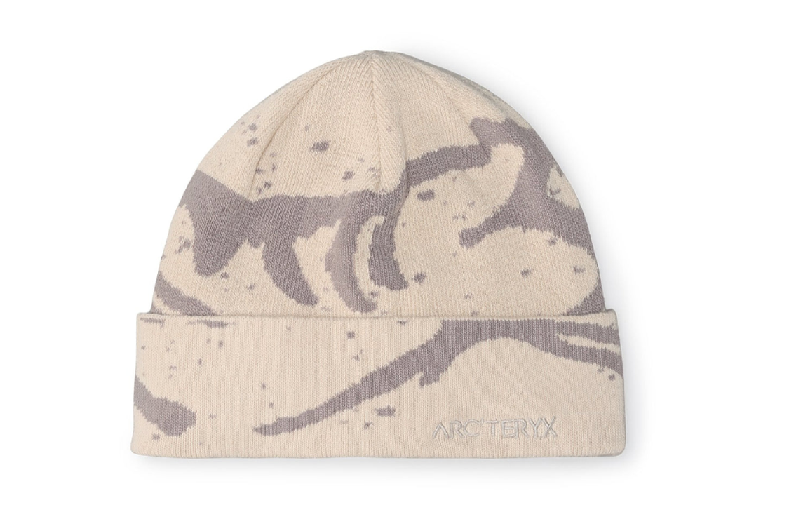 【代購】Arcteryx Grotto Toque Arctic Silk & Warm Stone