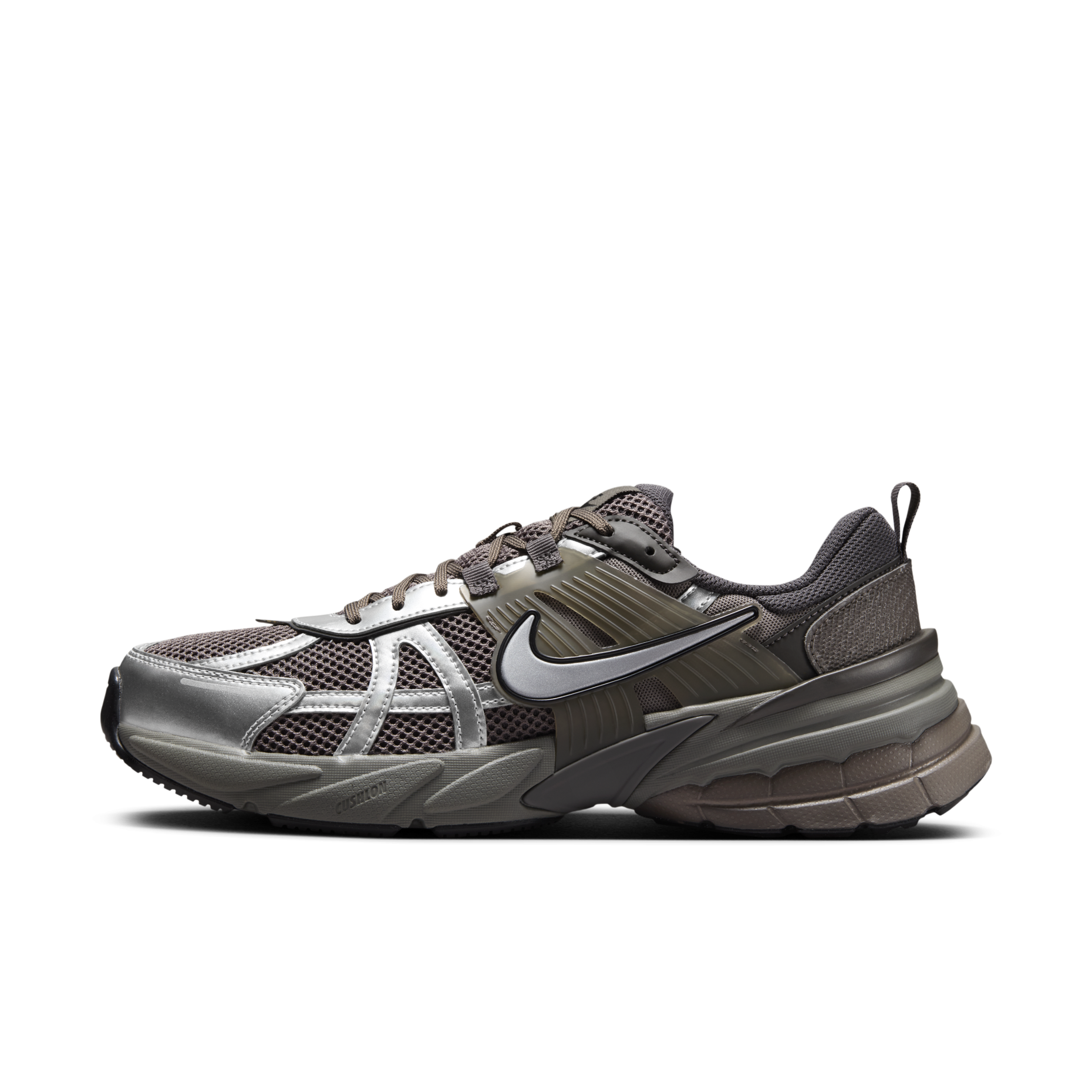 男鞋 NIKE V2K RUN 可可棕 金屬銀 復古 運動 休閒鞋【HQ1678-200】VV22