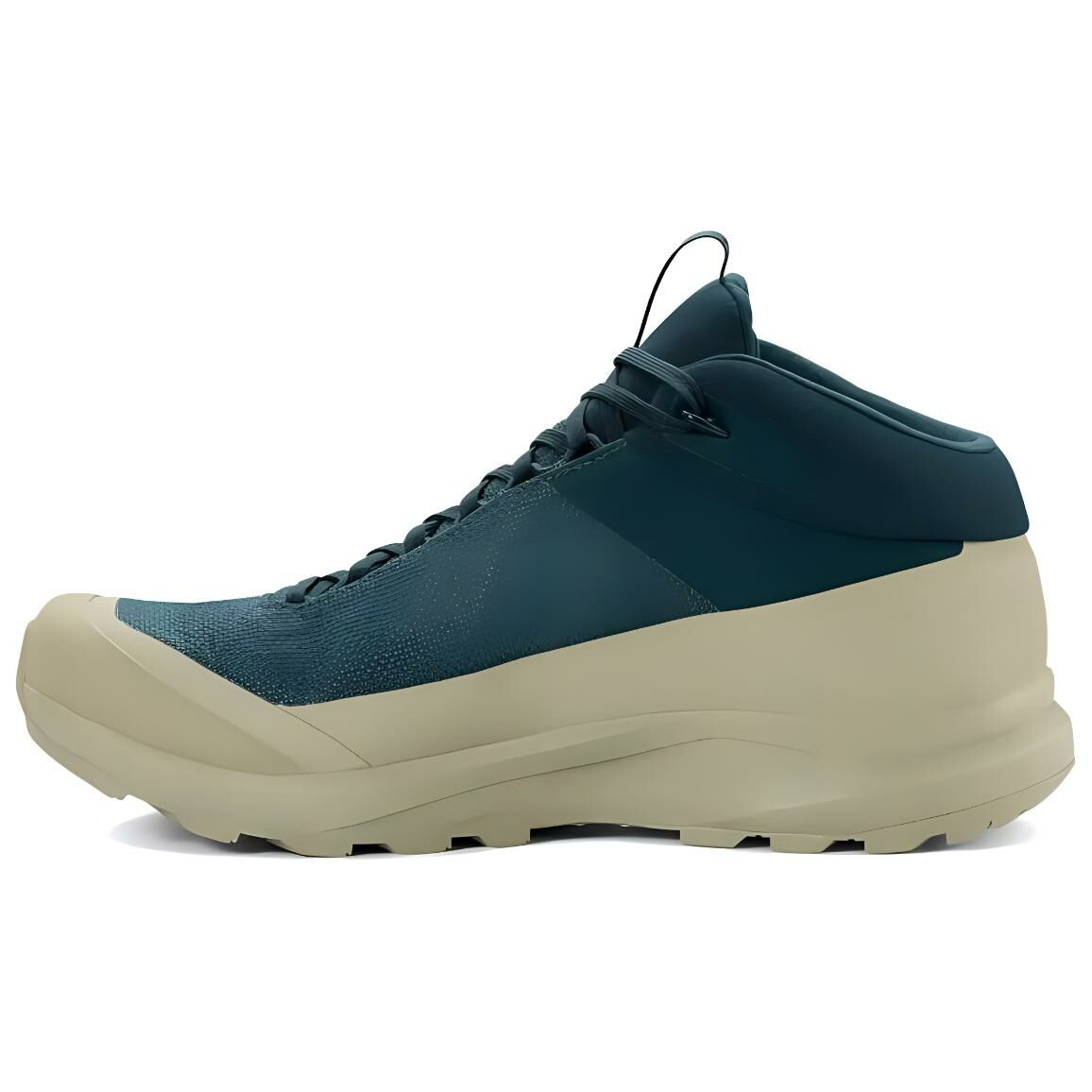 【代購】Arcteryx Aerios Mid GTX Cushioning Wear-Resistant Low-Top Trekking Shoes Unisex Beige Blue