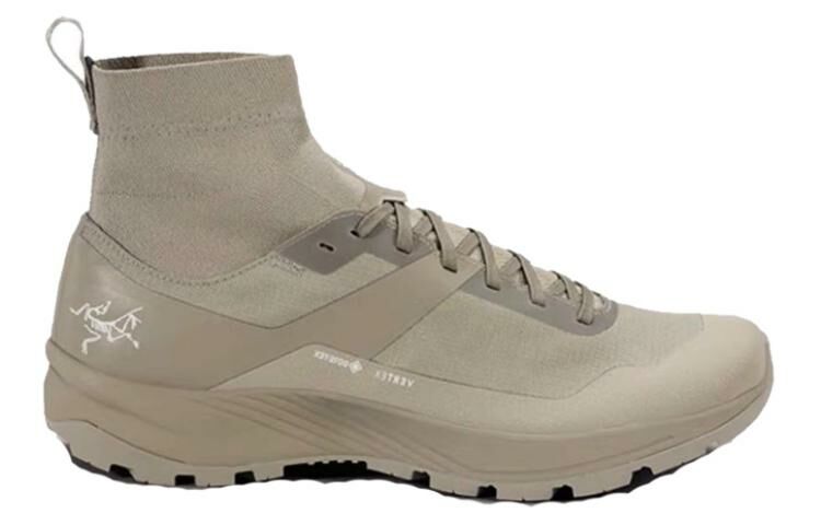 【代購】Arcteryx Verte Comfortable Slip-Resistant Breathable High-Top Outdoor Shoes Unisex Smoke Bluff Color