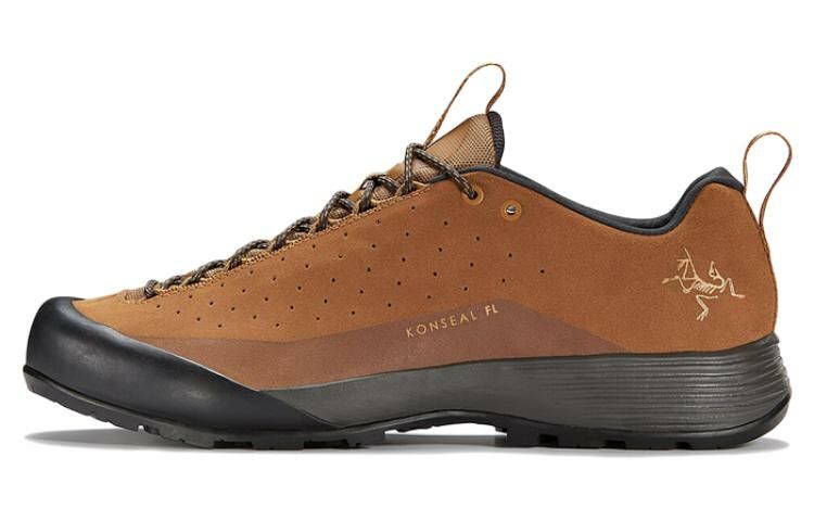 【代購】Arcteryx Konseal FL 2 Durable Breathable Low-Top Outdoor Shoes Unisex Wheat