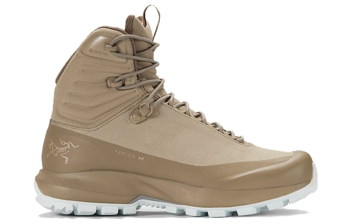 【代購】Arcteryx Aerios AR Ar Cushioning Anti-Slip And Wear-Resistant Mid-Top Trekking Shoes Women's Khaki