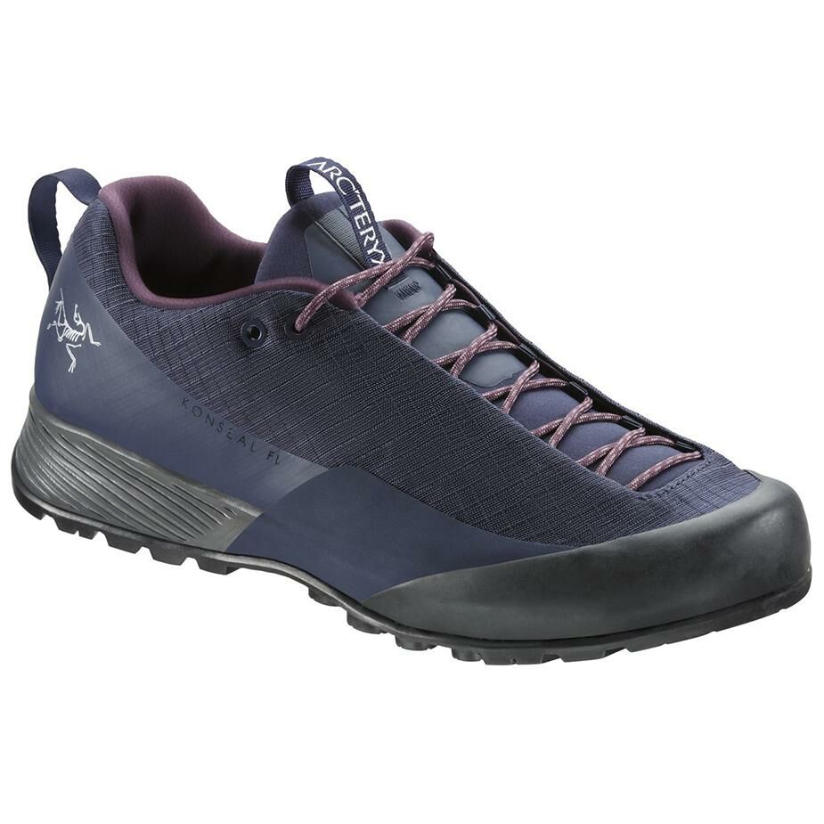 【代購】Arcteryx Konseal FL 2 GTX Cushioned Slip-Resistant Abrasion-Resistant Low-Top Trekking Shoes Women's Dark Blue