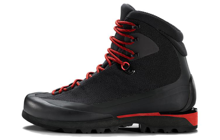 【代購】Arcteryx Acrux LT GTX Cushioning Anti-Slip And Wear-Resistant High-Top Outdoor Shoes Men's Black Red
