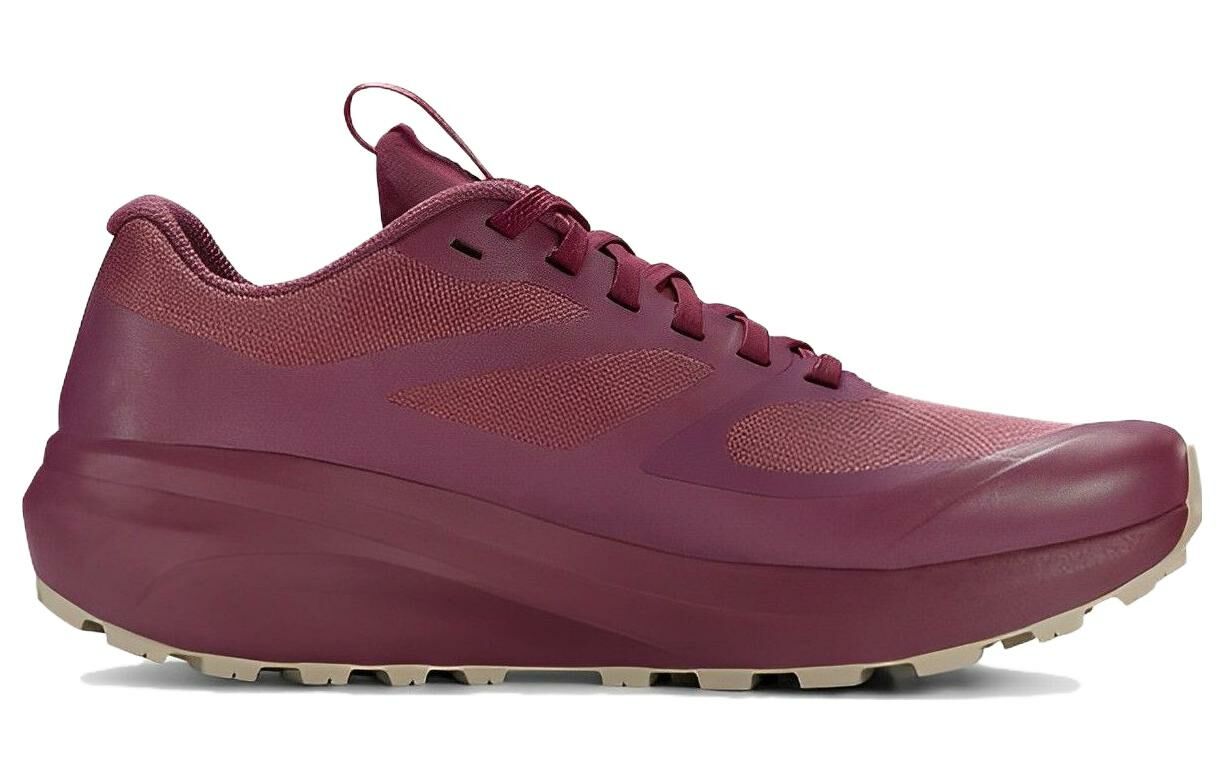 【代購】Arcteryx Norvan LD 3 Cushioned Slip-Resistant Low-Top Trail Running Running Shoes Women's Dark Red