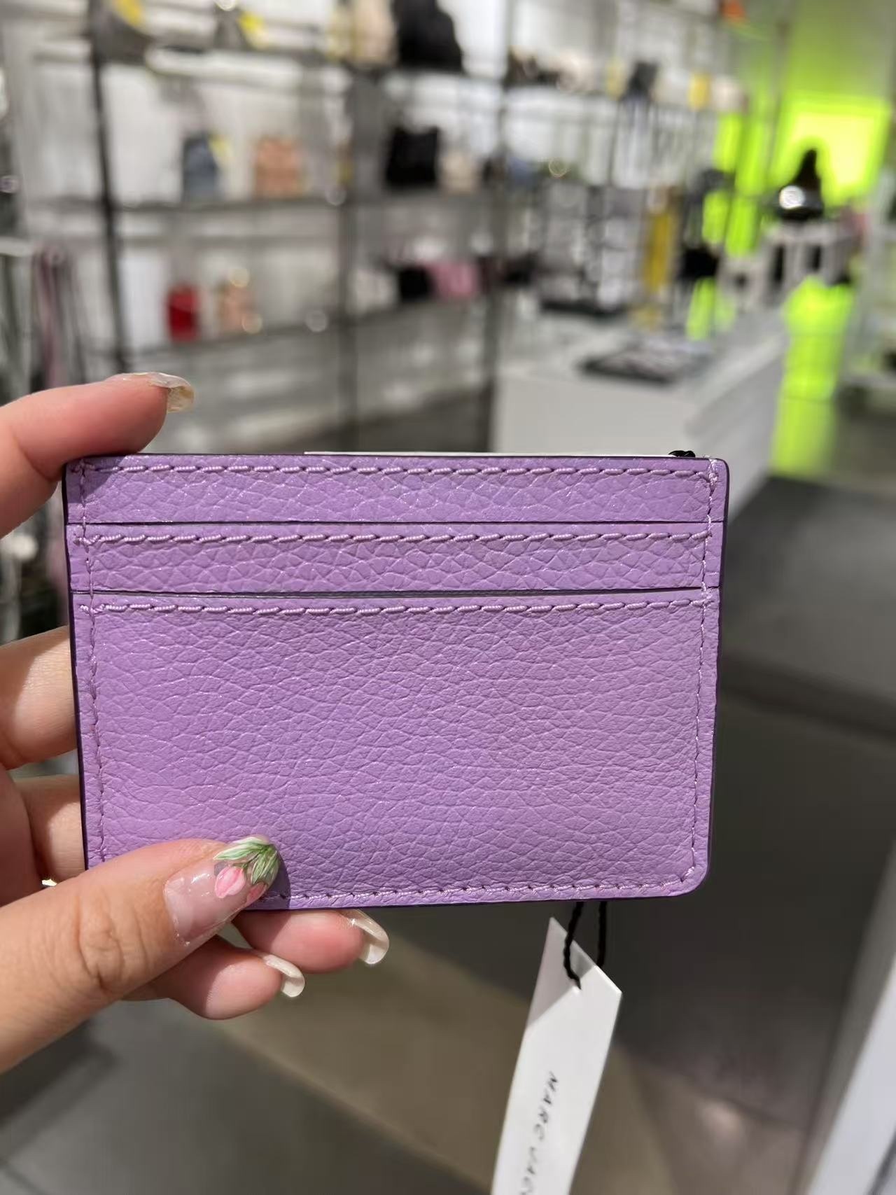 【預購】Marc Jacobs G0203110 卡套（紫色）