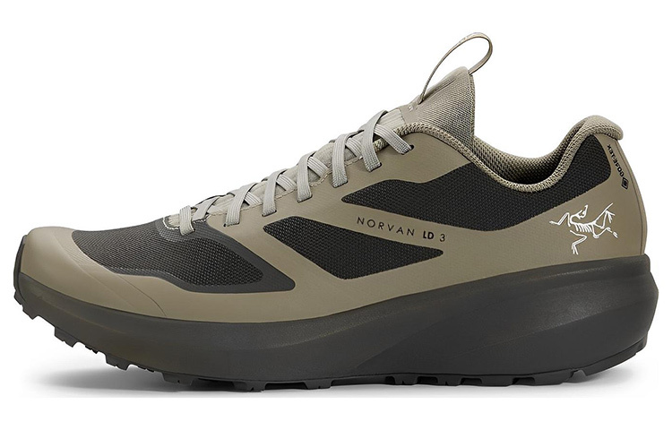 【代購】Arcteryx Norvan LD 3 Anti-Slip Wear-Resistant Water-Resistant Lightweight Low-Top Running Shoes Unisex Black Green