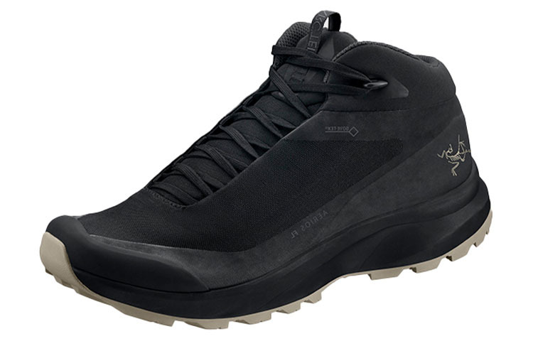 【代購】Arcteryx Aerios Fl Cushioning Anti-Slip And Wear-Resistant Mid-Top Running Shoes Women's Black Outdoor