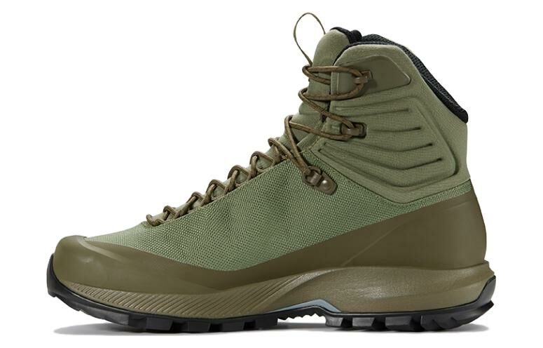 【代購】Arcteryx Aerios AR Anti-Slip Wear-Resistant High-Top Outdoor Shoes Unisex Green