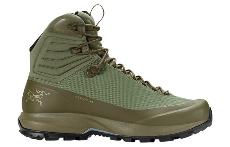 【代購】Arcteryx Aerios AR Anti-Slip Wear-Resistant High-Top Outdoor Shoes Unisex Green