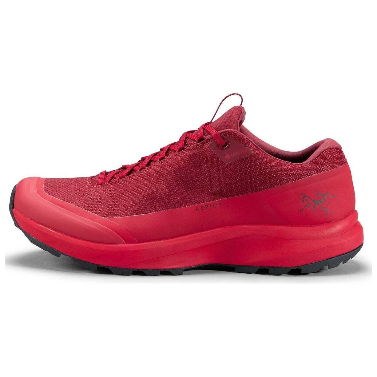 【代購】Arcteryx Aerios GTX Anti-Slip Wear-Resistant Low-Top Hiking Shoes Unisex Red